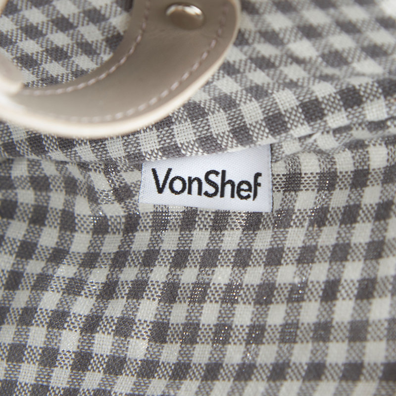 VonShef Deluxe 4 Person Traditional Wicker Picnic Basket & Reviews